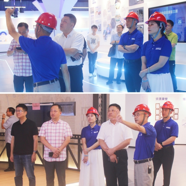福州新区党工委委员、管委会副主任，长乐区委副书记陈斌率队莅临博那德调研参观